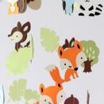 Forest Friends Nursery Mobile- Large Size
