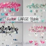 Custom Nursery Mobile- Design Your Own Mobile- LARGE SIZE